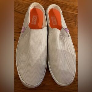 KEDS Women's Kickback Mule, Gray,  (WF66753)| Size 9, EUC